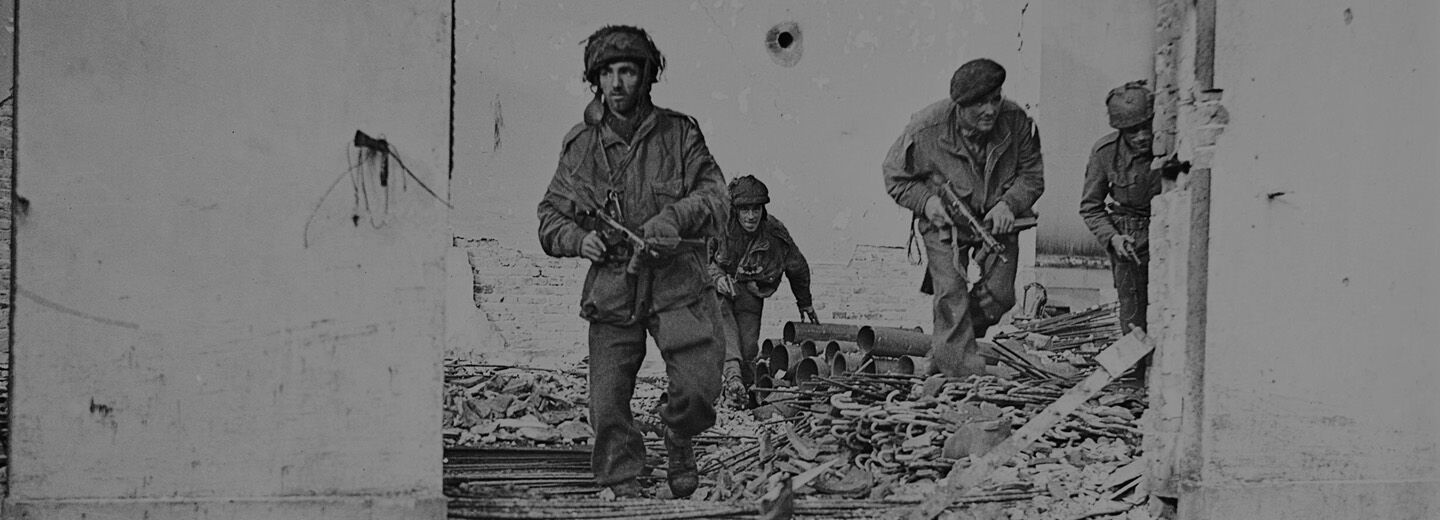 Series Banner - British paratroopers in Oosterbeek - Operation Market Garden