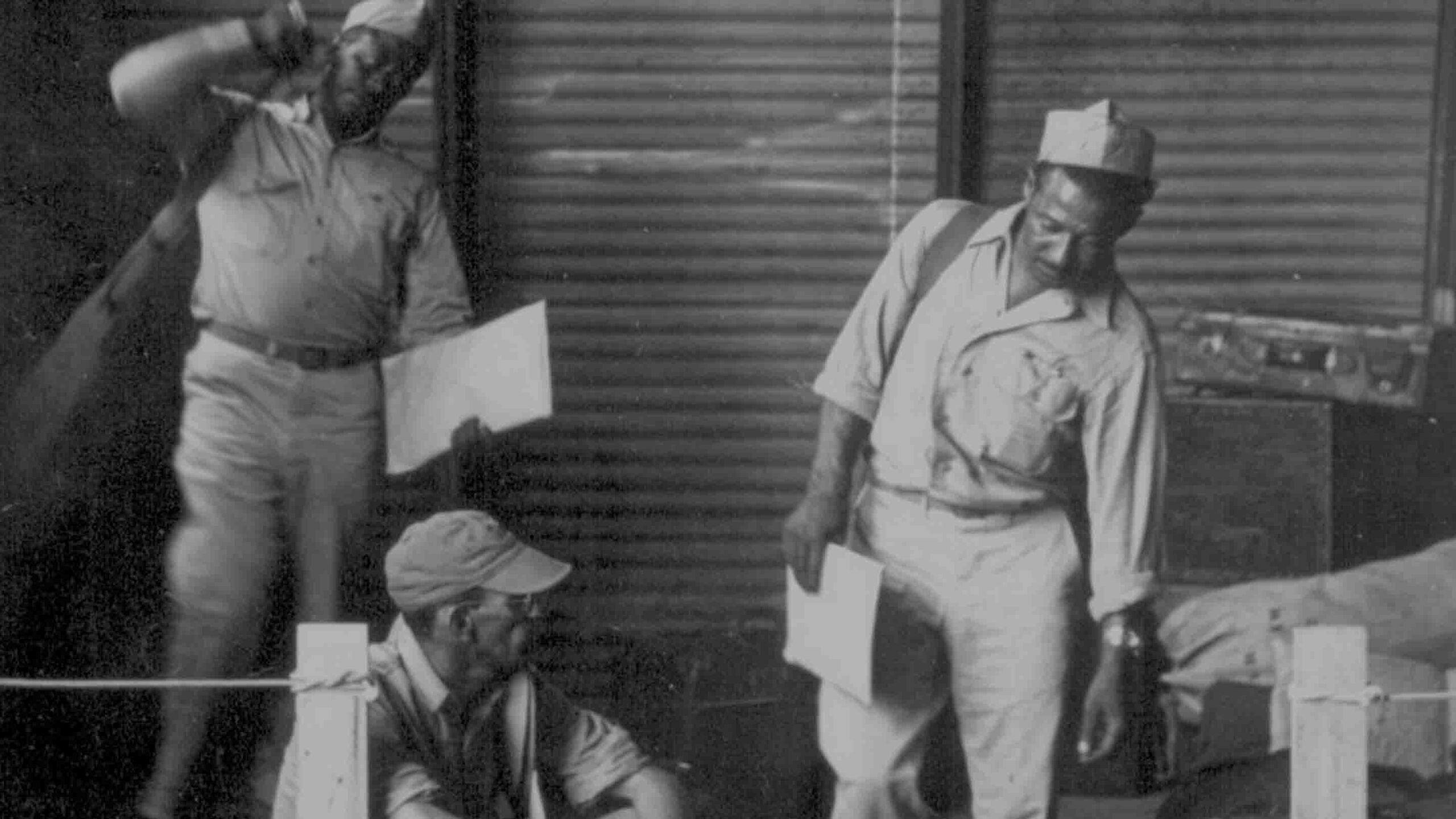 Black US Servicemen.