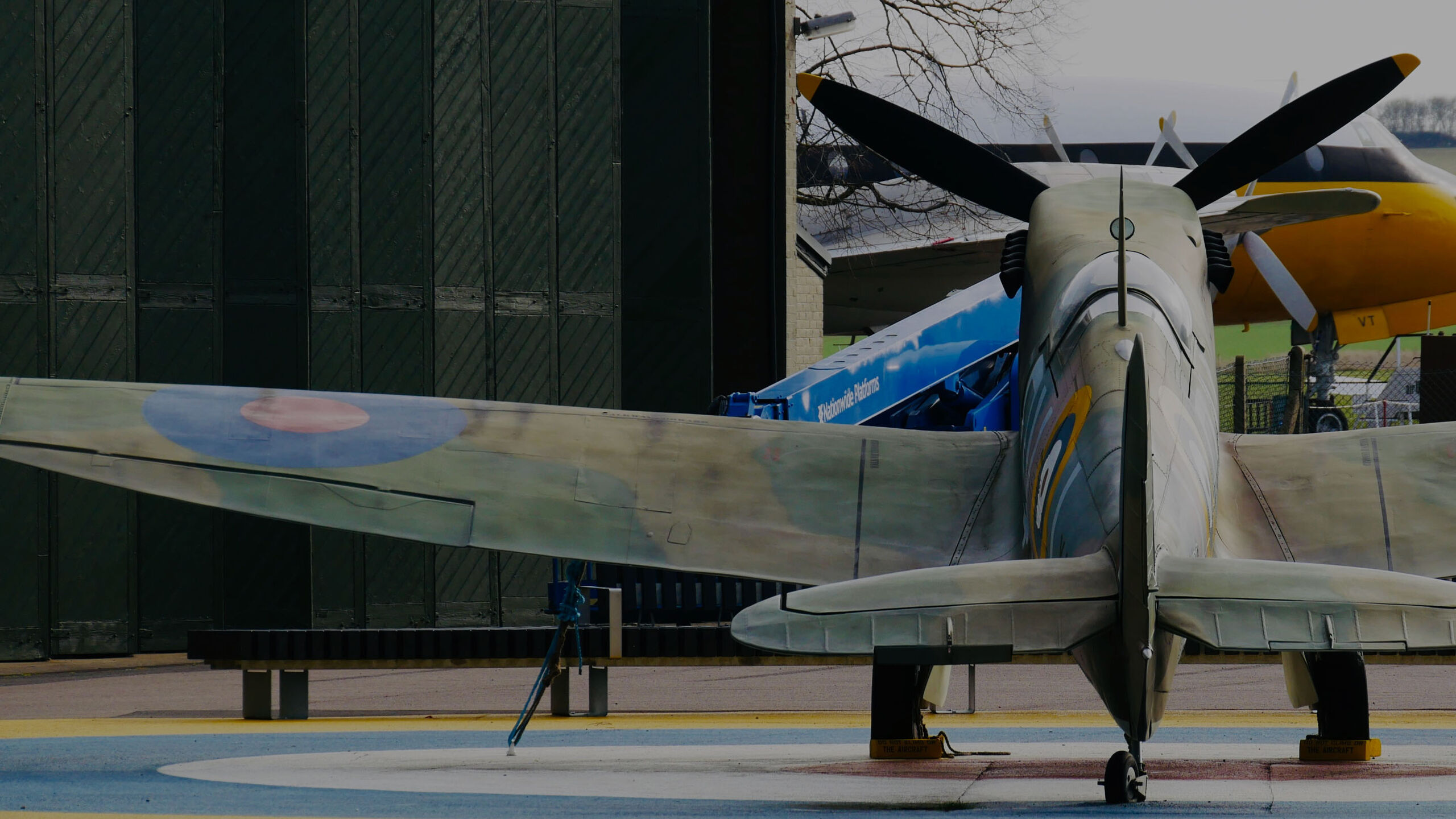 Supermarine Spitfire at Duxford IWM.